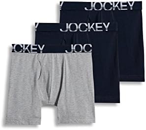 Jockey Men's Underwear ActiveStretch Midway Brief - 3 pacote