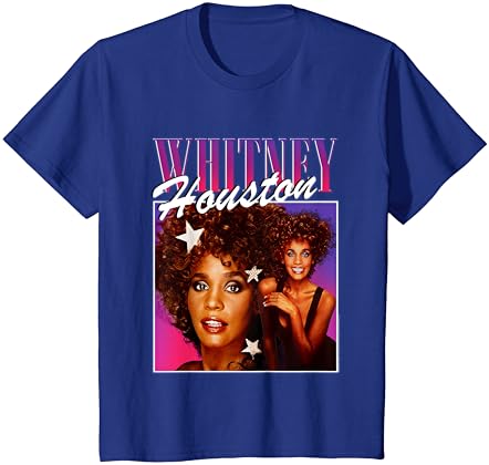 Whitney Houston, ela é uma camiseta estrela