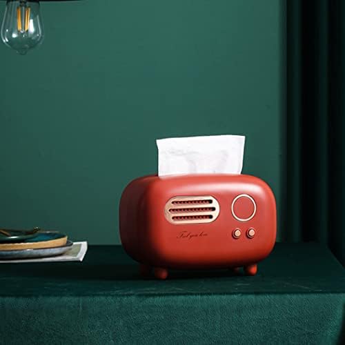 Distribuidor de tecido em forma de rádio retro do porta -tecidos Fengzhao para o banheiro da sala de estar do quarto do quarto