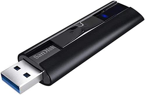Sandisk Extreme Pro 256 GB USB 3.2 Solid State Flash Drive para transferência de alta velocidade 420 MB/s Velocidade de leitura - funciona