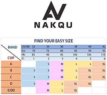 Bras esportivos de Nakqu Women Sports acolchoados Racerback Yoga Bras Gym Activewear