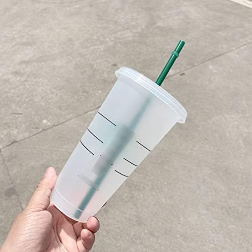 Caneca de caneca Caneca de caneca Casa de caneca Copos de café reutilizáveis ​​copo de plástico brilhante para cafeteria
