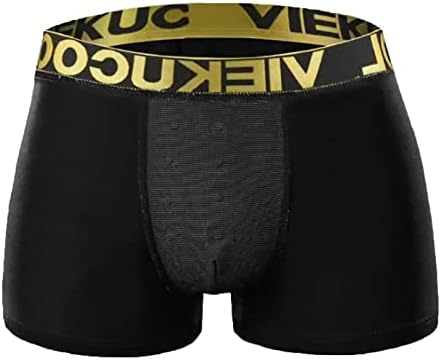 Shorts de boxe para homens Pacote de resumos fortes u- pintados cuecas boxer masculino masculino masculino masculino pacote