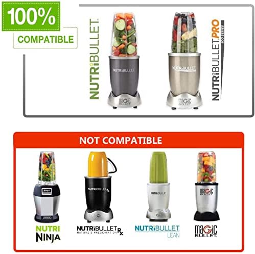 Substituição da lâmina do liquidificador-New Roling Substacement Blade Compatível com NutriBullet 900W/600W-lâmina de liquidificador