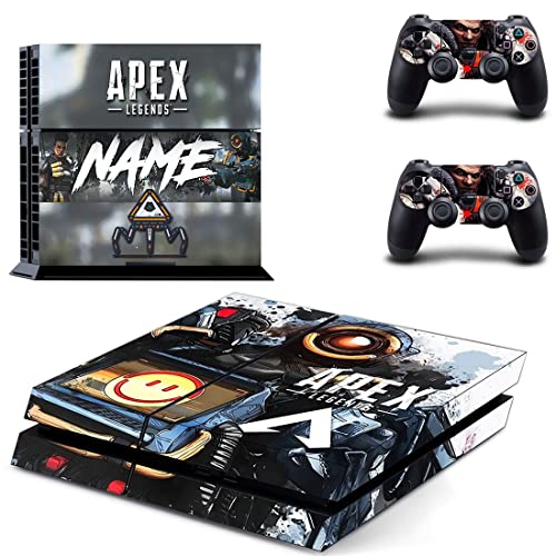 Legends Game - APEX Game Battle Royale Bloodhound Gibraltar PS4 ou Ps5 Skin Skin Stick para PlayStation 4 ou 5 Console e 2 Controllers Decal Vinil V11515