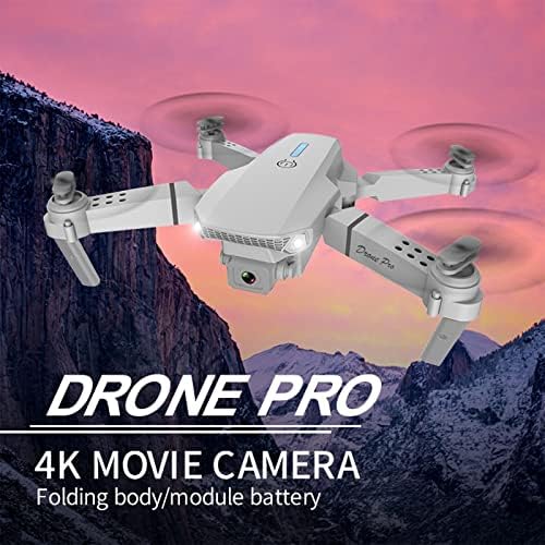 2023 Drone com câmera dupla 1080p HD Optic-Flow, prevenção inteligente de 360 ​​° de obstáculos, vários modos de vôo, controle de gestos, vôo de trajetória, controle remoto de brinquedos para meninos meninas meninas