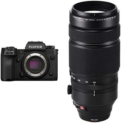 Fujifilm X-H2 Mirrorless Camera + Fujinon XF150-600mmf5.6-8 R LM OIS WR LENS-BLACK