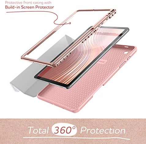 Suritch Case for Samsung Galaxy Tab S6 Lite 10.4 , [Protetor de tela construído] [porta-lápis] [Sonofamento automático/Wake]