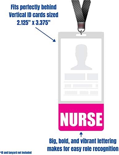 Enfermeiro Badge Buddy - Tags de crachás de serviço pesado vertica