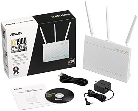 O roteador Wi-Fi ASUS com taxas de dados de até 1900 Mbps