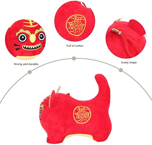 Animais recheados com raiva Toys zodíacos chineses 20 cm Toys de pelúcia estatuetas recheadas almofadas de almofada de bicho
