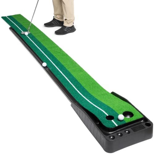 ABCOTECH Golf Puttle Green - Mini Golf Set, Auxílio ao Treinamento de Golfe - Acessórios para homens para homens, presentes