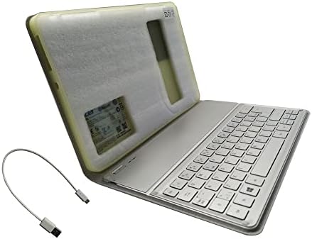 Dock de layout e tablet dos EUA compatível com Acer Iconia Tab W700 W701 P3-171 P3-131 1754F-KT1252 Teclado Bluetooth Wi-Fi
