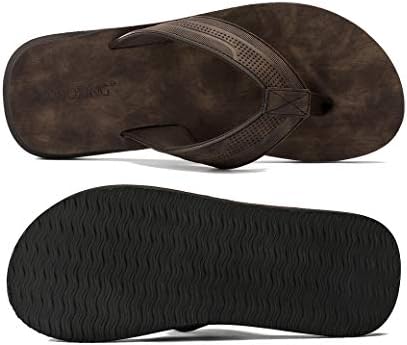 Machado de boxe masculino chinelos de couro sandálias de couro lisás de conforto casual chinelos