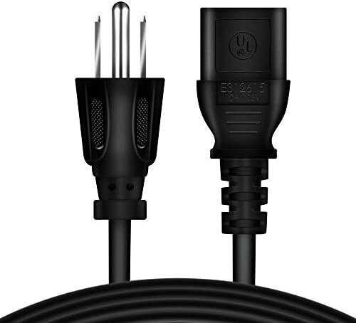Omilik 6ft/1,8m UL listado com cabo de cabo de alimentação compatível com o adaptador de carregador de tijolos Microsoft Xbox
