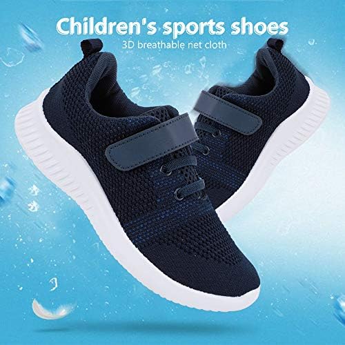 Nerteo Toddler/Little Kid Boys Sapatos de garotas de corrida/esportes de caminhada