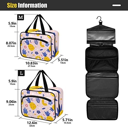 Vnurnrn Pininels Bag de viagem para homens para homens pendurando bolsas de maquiagem portáteis Sacos de viagem de organizador