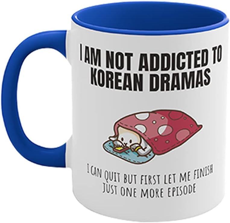 Caneca de café - Caneca de viagem - Drama coreano Smart Caneca - Caneca de café Smart - Kreca de Drama K para Coffee - Caneca de Café - Copo Smart - Viagem Caneca de Café - Caneca de Café Aquecedores - Coffeear Coloque para Fan coreano