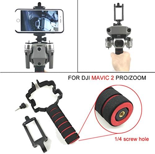 3D Drone impresso Handheld Gimbal Stabilizer Suporte do suporte Drone e telefone celular de 50-85mm de largura para DJI Mavic