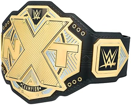 WWE Authentic Wear NXT Campeonato comemorativo Belt Gold