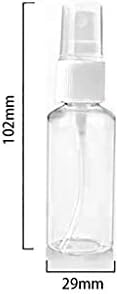 Spray spray 30/50/100ml vazio 6pcs pulverizam pequenas cozinha de spray de plástico transparente ， Spray de pré -reinização