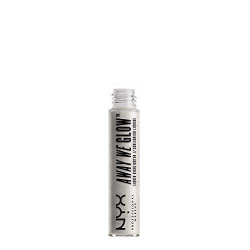 NYX Professional Makeup Away We Glow Liquid Highlighter, Prism líquido, 0,22 onça de fluido