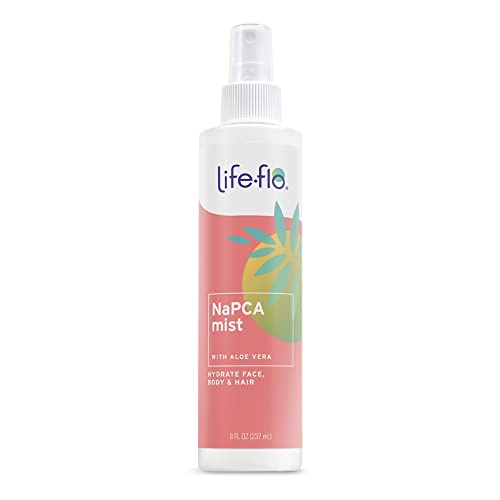 NAPCA NAPCA Life | Spray hidratante para rosto, corpo e cabelo | Com Aloe e PCA de sódio para a pele mais macia e fresca | 8oz