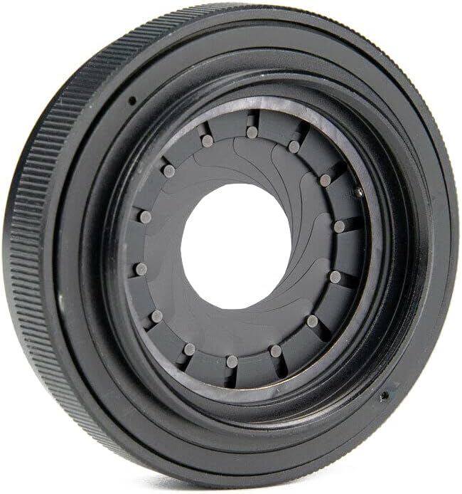 Diafragma de Íris de 1,5 a 26 mm de diafragma m30 para m37 anel do adaptador do módulo da lente da câmera