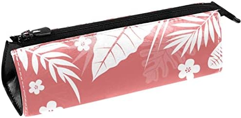 Laiyuhua portátil elegante lápis bolsa de couro pu de caneta compacta com zíper bolsa de papelaria bolsa cosmética