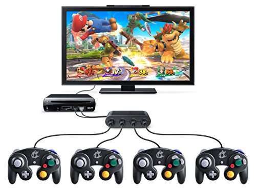 Adaptador do controlador GameCube para Super Smash Bros. [Wii U & Dolphin PC USB] Por Onmoul
