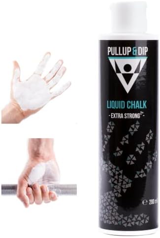 Pull e Dip Liquid Chalk Gyk giz para calistenia, escalada, pedregulhos, levantamento de peso, ginástica, aderência sem suor, giz esportivo secagem rápida, forte forte