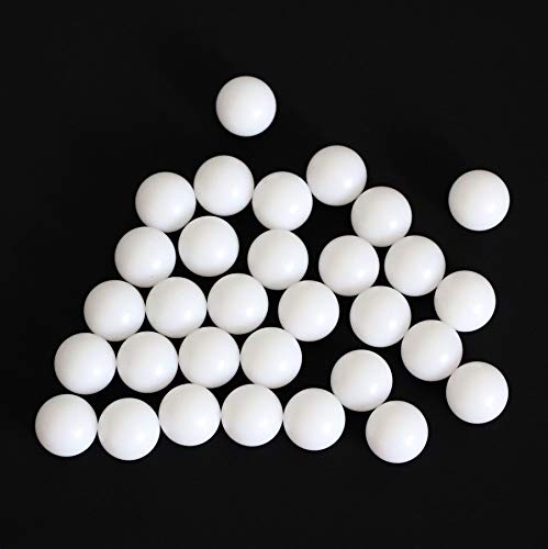 10mm 5pcs delrin polioximetileno bolas de plástico sólido