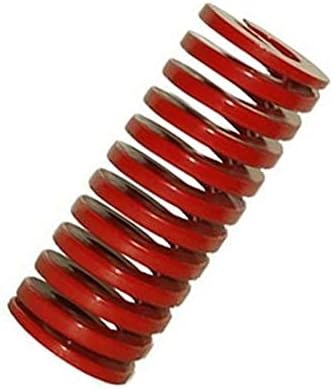 As molas de compressão são adequadas para a maioria dos reparos i 1 pedaço de molde de molde vermelho molde de molde de mola de tamanho médio mola de tamanho médio, usado para montagem de hardware diâmetro externo de 30 mm de diâmetro interno de 15 mm de aço