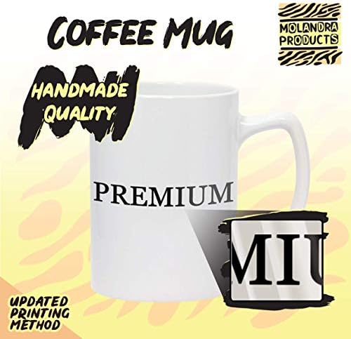 Molandra Products Service Customer - 14oz de caneca de café em cerâmica branca