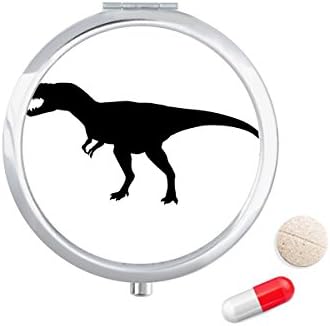 Miniature Dinosaur Bones Bone Pill Case Pocket Medicine Storage Caixa de contêiner Dispensador