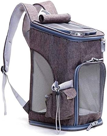 WZHSDKL Backpack da transportadora de animais de estimação para cães pequenos, projetados para viagens, caminhadas, caminhadas e