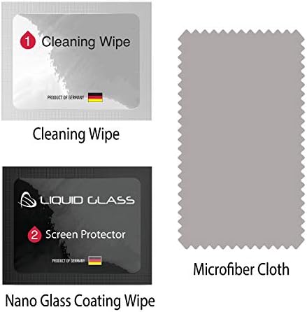 2 Pacote Protetor de tela de vidro líquido para todos os tablets e relógios de smartphones - ajuste universal