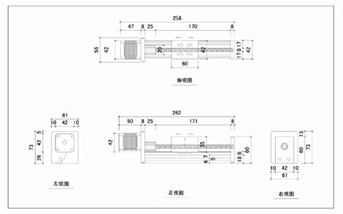 Ten-High Stx Series 300mm 11,81 polegadas ACTATE EFEITÓRIO Atuador linear Atuador Diy CNC Router Parts Cravos de bola T8X4