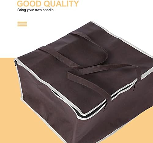 Bolsa de entrega de alimentos isolados genéricos bolsa de compras isolada com manuseio de bolsa de alimentos de 14 polegadas