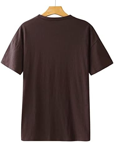 4 de julho Camisas para mulheres grandes camisetas T Crewneck de pista curta Tops American Flag Baseball Grapic Tee