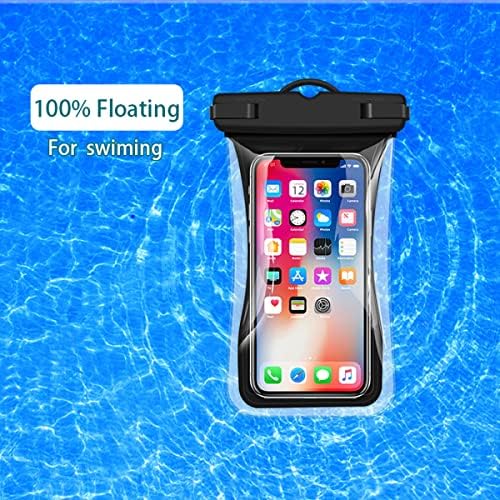 Casos à prova d'água para telefones inteligentes, IPX8 IPX8 Saco seco à prova d'água para pesca, caminhada, natação,