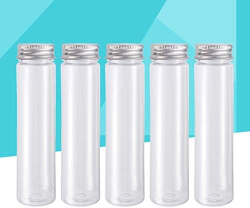 Os tubos de tubo de plástico transparente amosfun testam plástico com tubos de troca de tubo de vidro plásticos traseiros